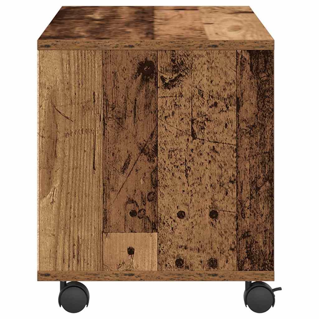 vidaXL Gabinete de TV Marrón 90 x 35 x 40.5 cm Madera contrachapada - Image 6