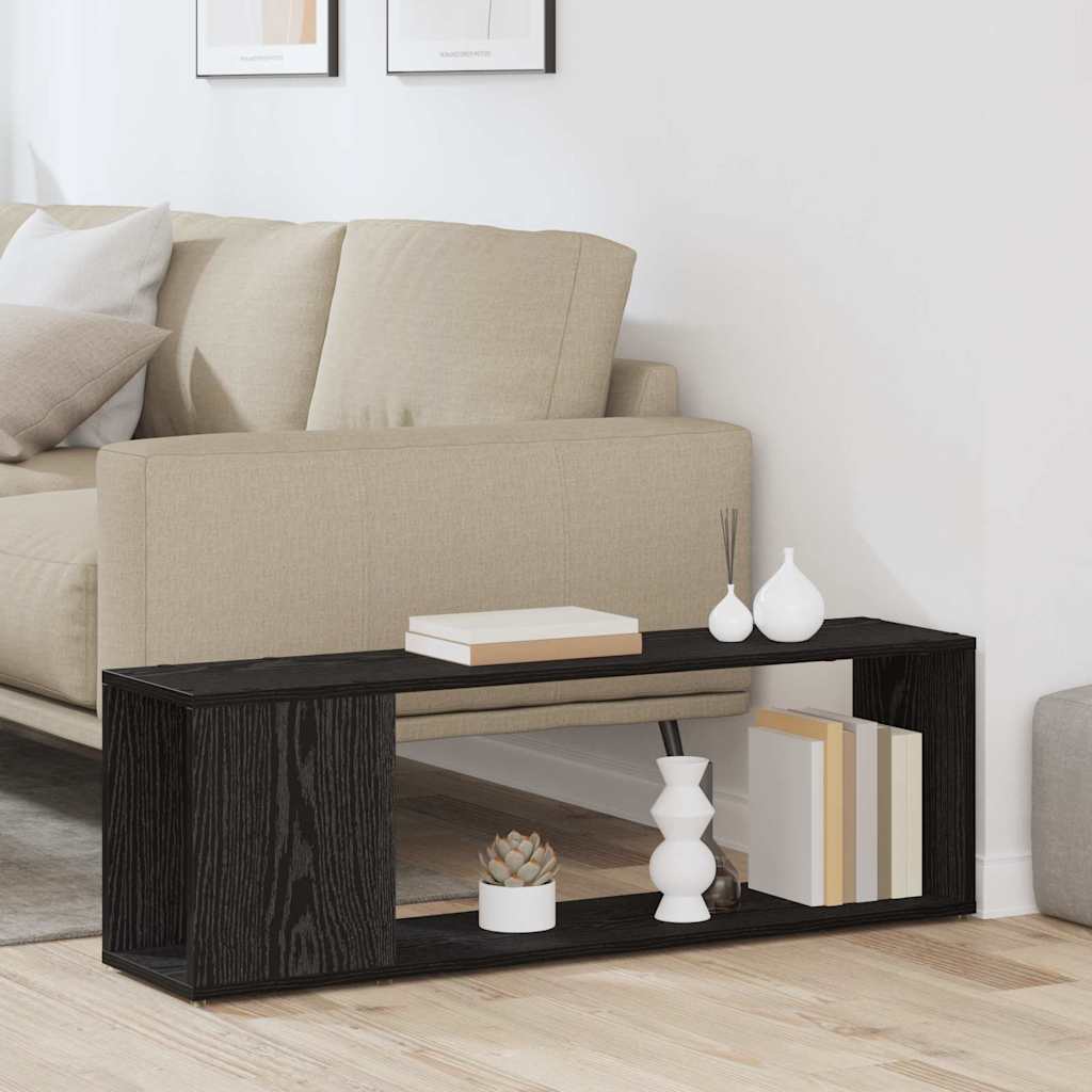 vidaXL Conjunto de mueble de TV Negro 100 x 24 x 63 cm