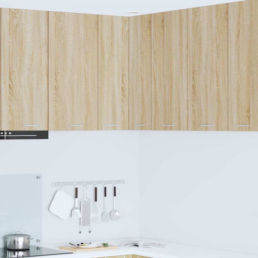 vidaXL Mueble colgante Riga Roble Sonoma y 57 x 57 x 80 cm