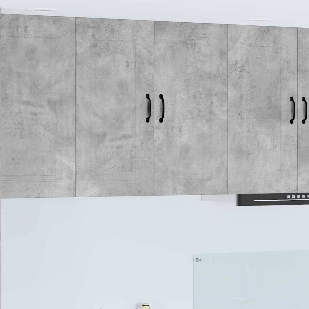 vidaXL Küchenwandschrank Beton Grau 80 x 31 x 80 cm Holzwerkstoff