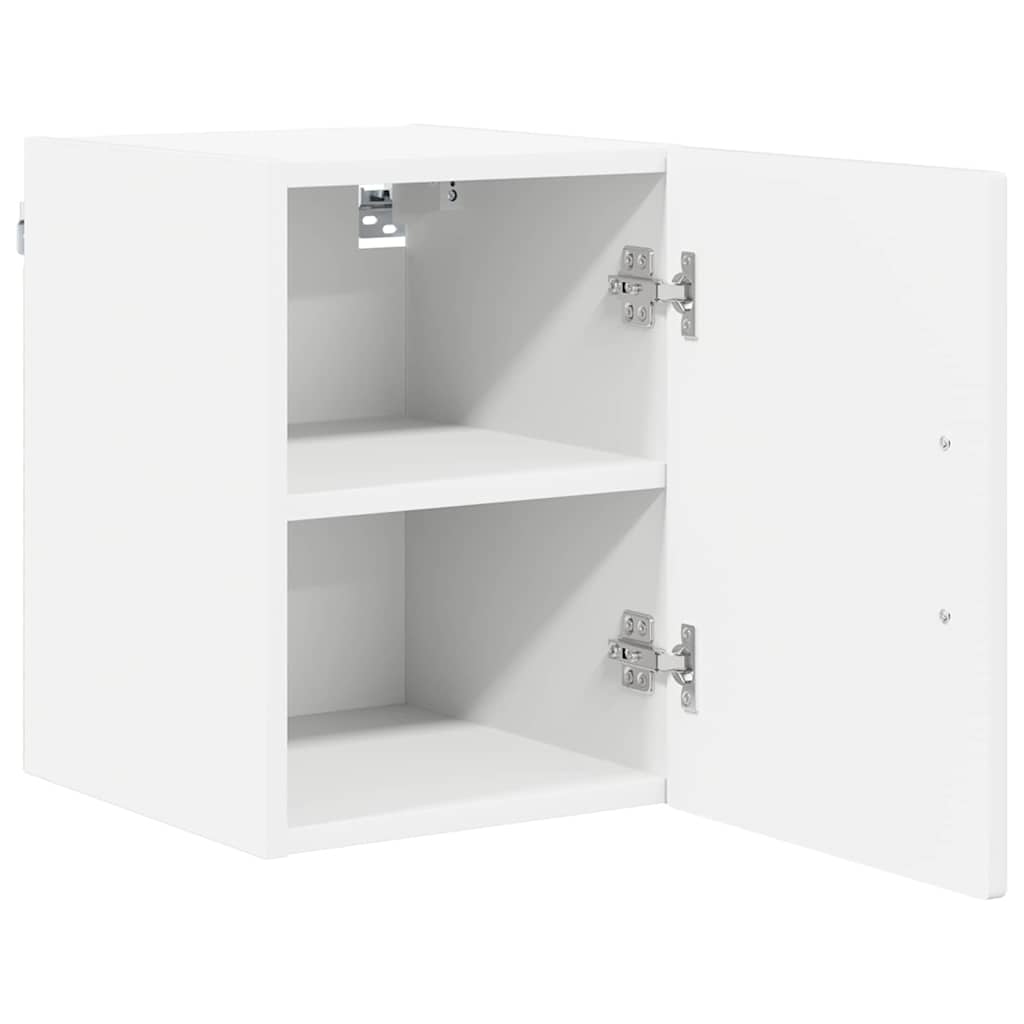 vidaXL Küchenschrank mit Regal 2 pcs Hochglanz Weiß 30 x 31 x 40 cm - Image 6