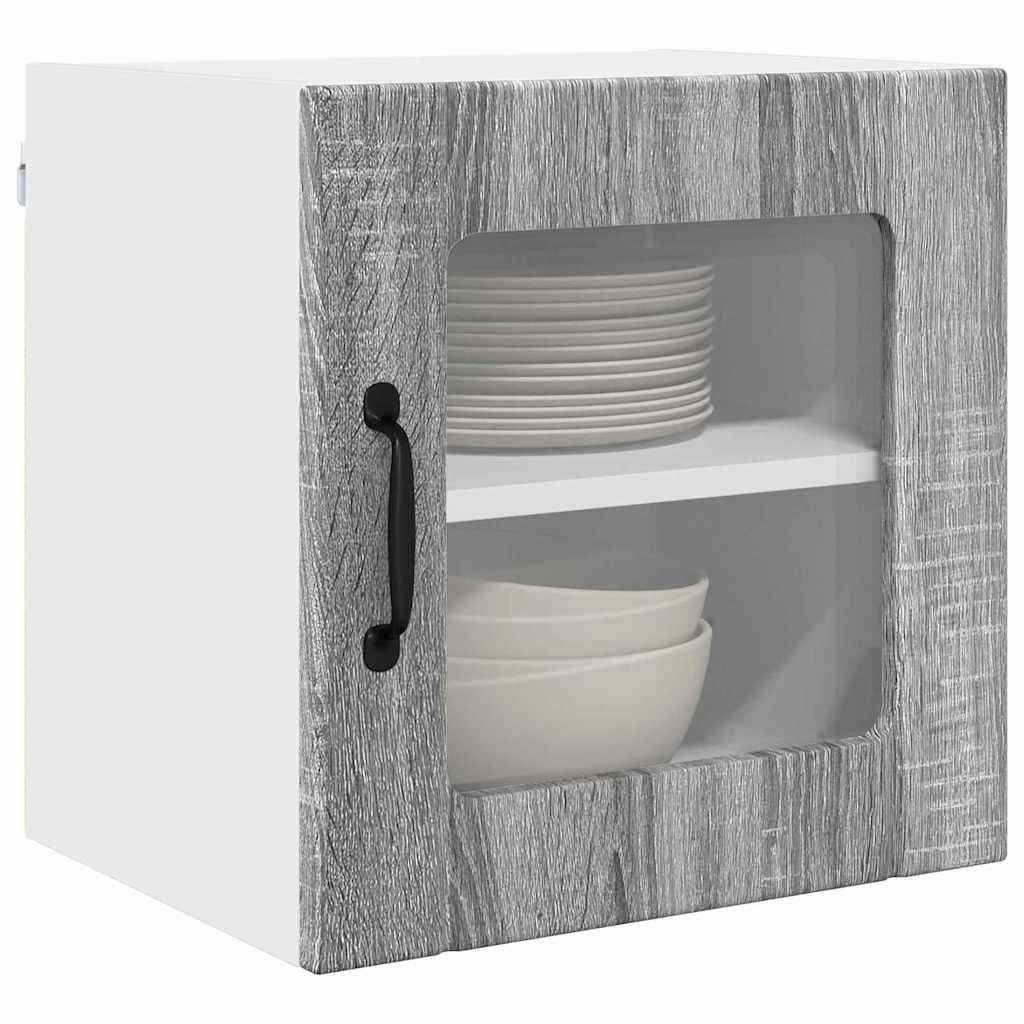 vidaXL Küchenschrank Graues Sonoma 40 x 31 x 40 cm Holzwerkstoff - Image 3