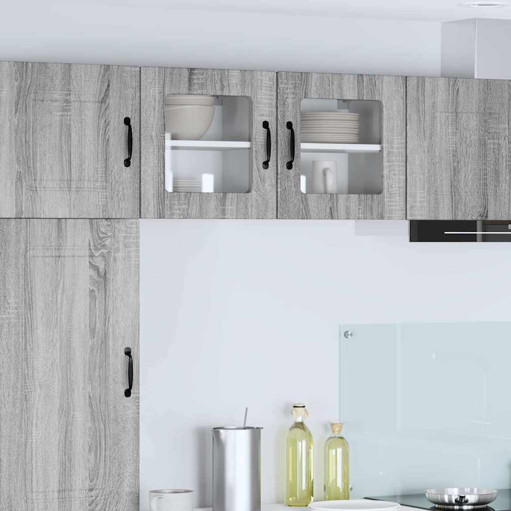 vidaXL Küchenschrank Graues Sonoma 40 x 31 x 40 cm Holzwerkstoff