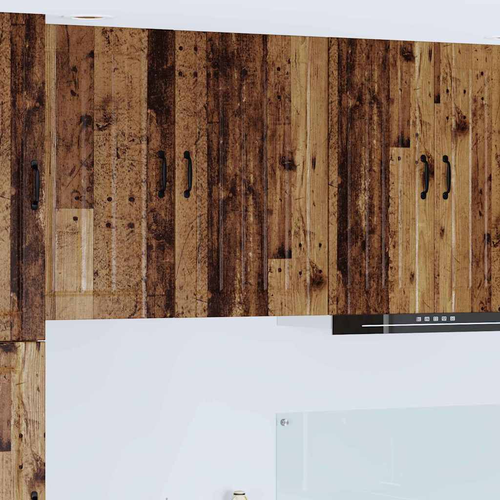 vidaXL Küchenschrank mit Regal Altholz 50 x 31 x 80 cm Holzwerkstoff