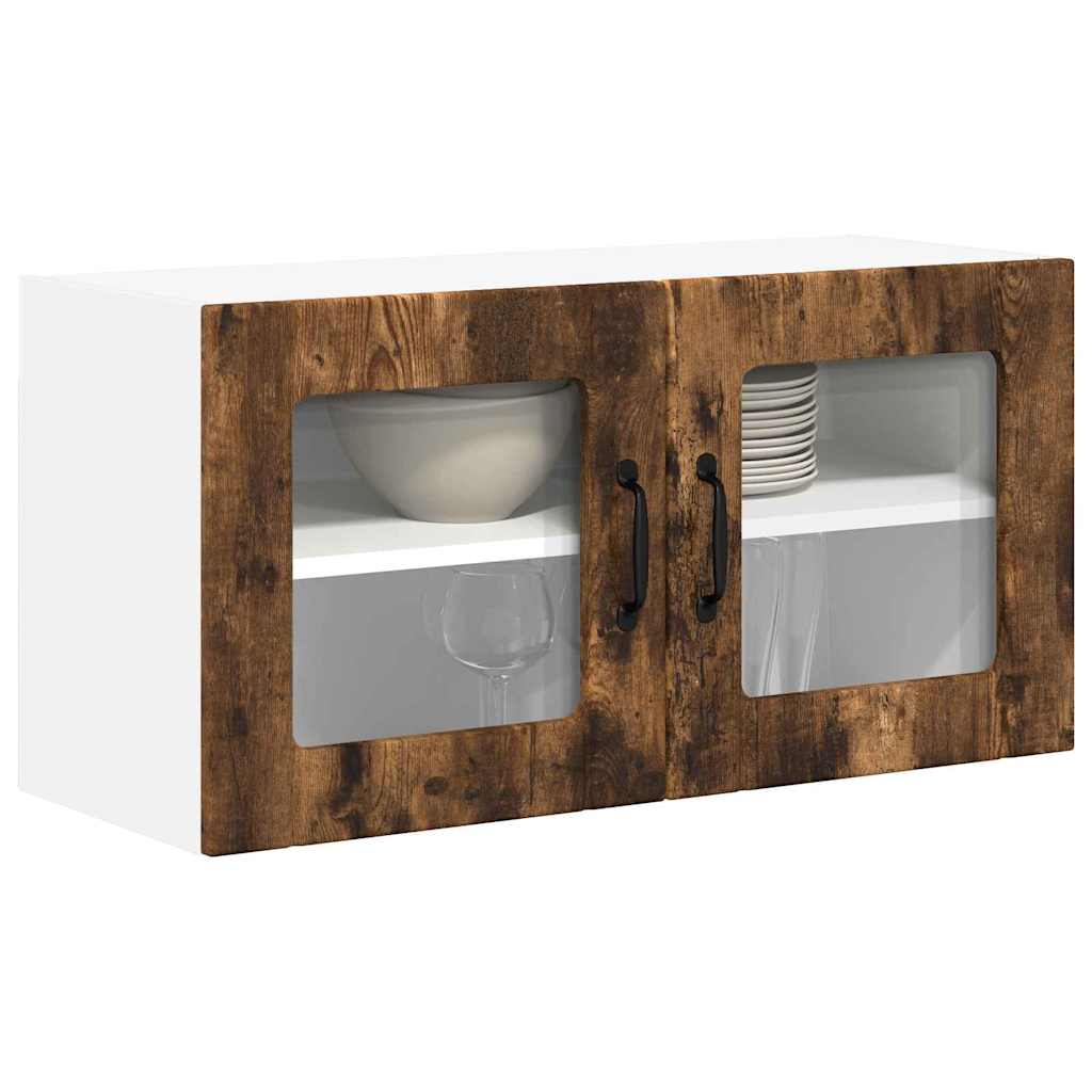 vidaXL Küchenschrank Geräucherte Eiche 80 x 31 x 40 cm Holzwerkstoff - Image 3