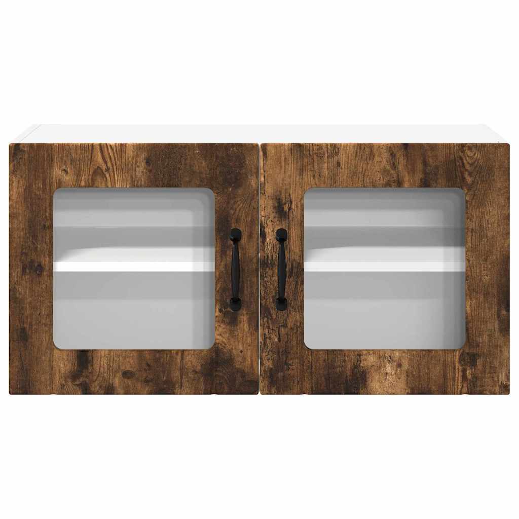 vidaXL Küchenschrank Geräucherte Eiche 80 x 31 x 40 cm Holzwerkstoff - Image 6