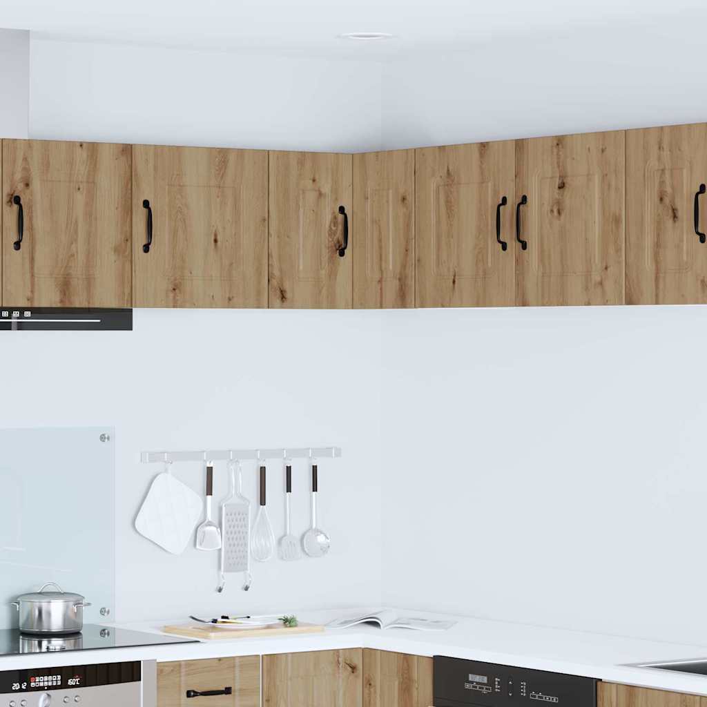 vidaXL Küchenwandschrank Artisan-Eiche 57 x 57 x 40 cm Holzwerkstoff