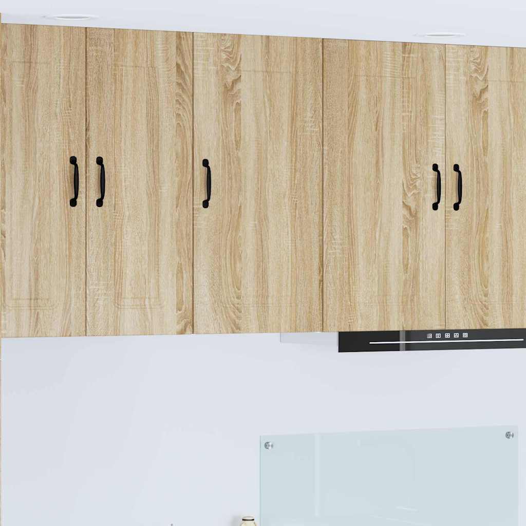 vidaXL Küchenwandschrank Sonoma-Eiche 40 x 31 x 80 cm Holzwerkstoff