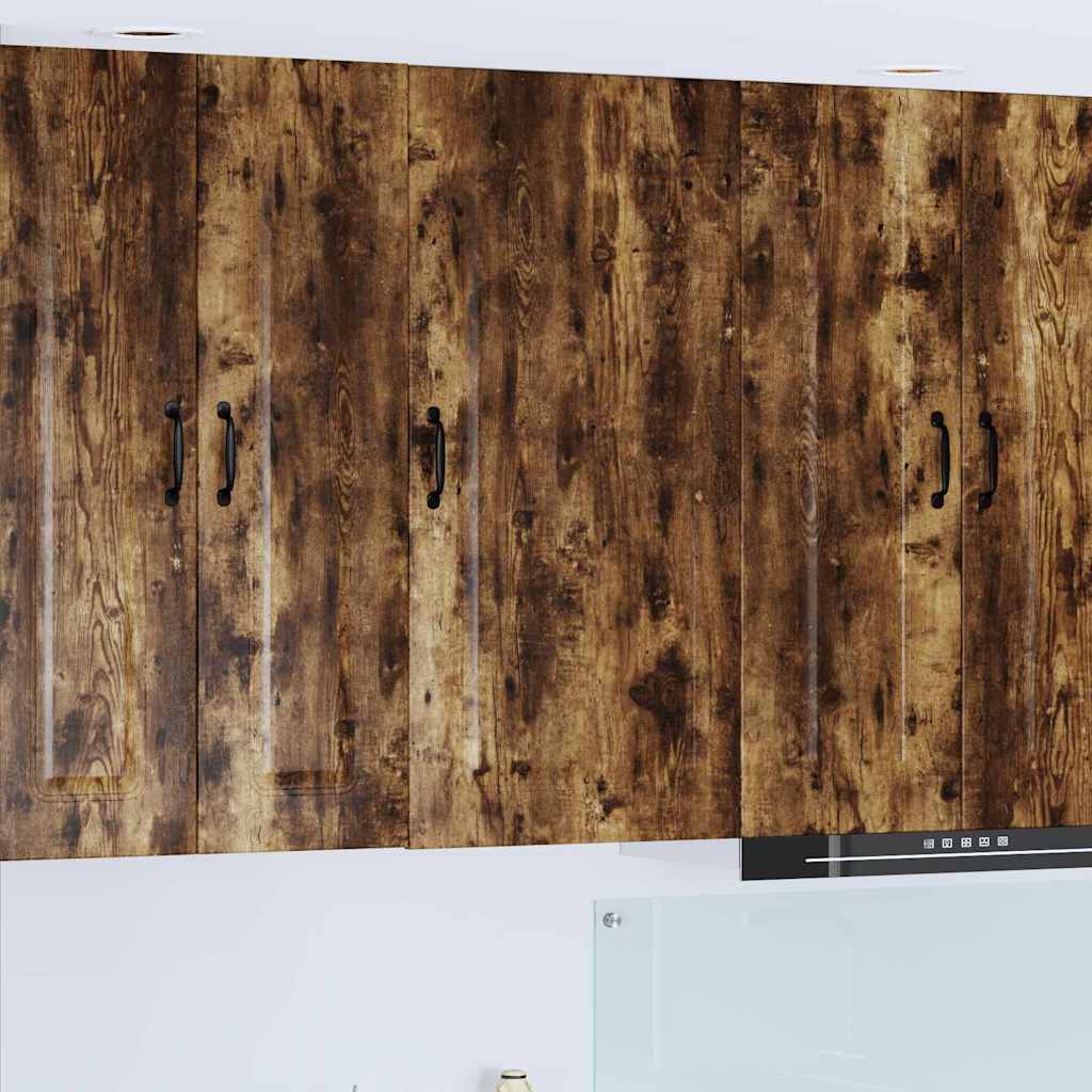 vidaXL Küchenwandschrank mit Regal Geräucherte Eiche 50 x 31 x 100 cm