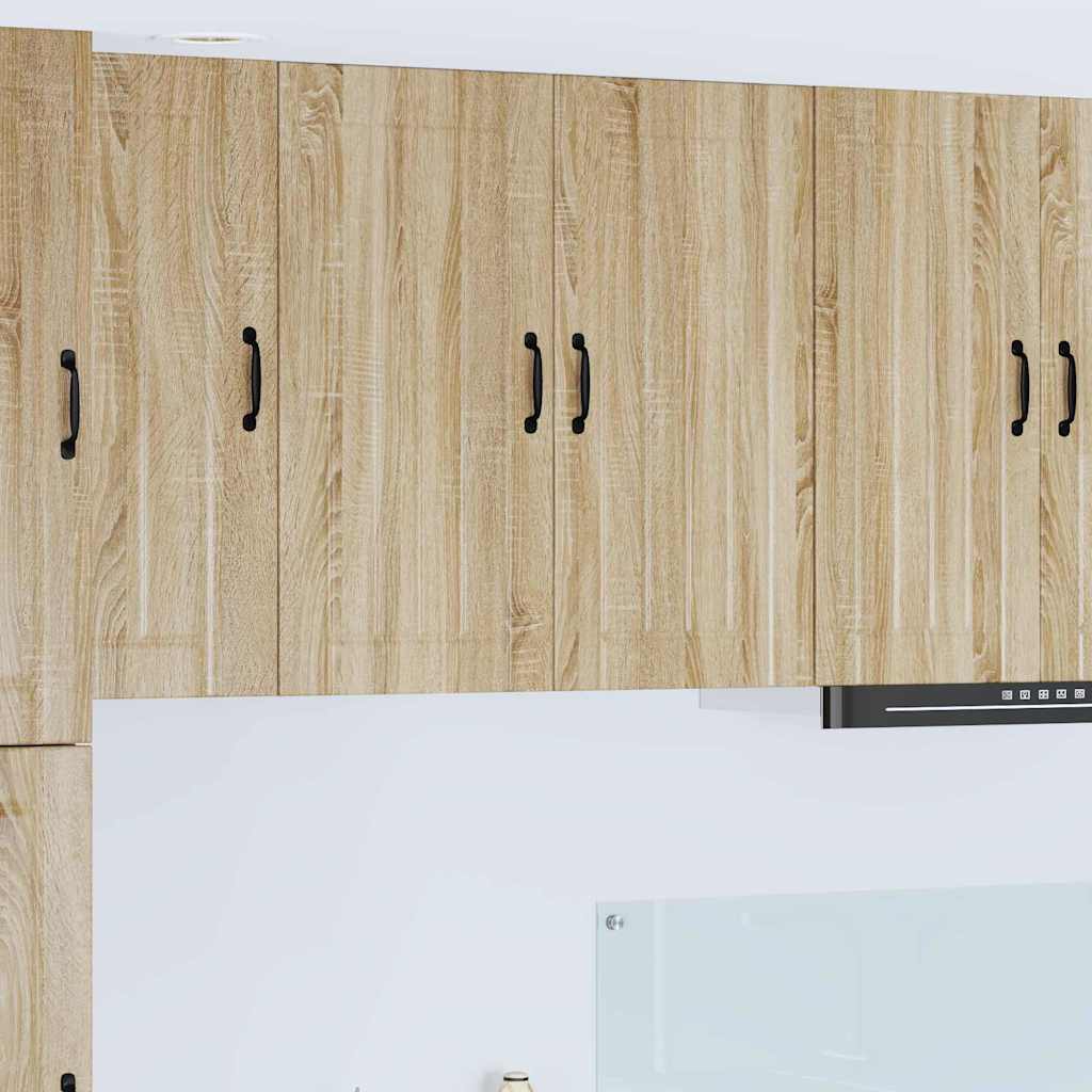 vidaXL Küchenschrank Sonoma-Eiche 80 x 31 x 80 cm Holzwerkstoff