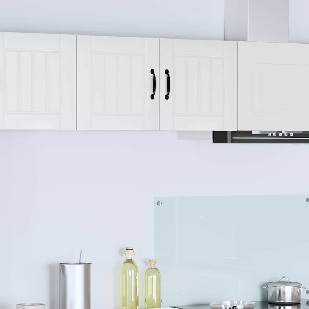 vidaXL Küchenschrank Hochglanz Weiß 80 x 31 x 40 cm Holzwerkstoff