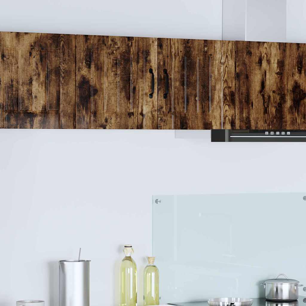 vidaXL Küchenschrank Geräucherte Eiche 80 x 31 x 40 cm Holzwerkstoff