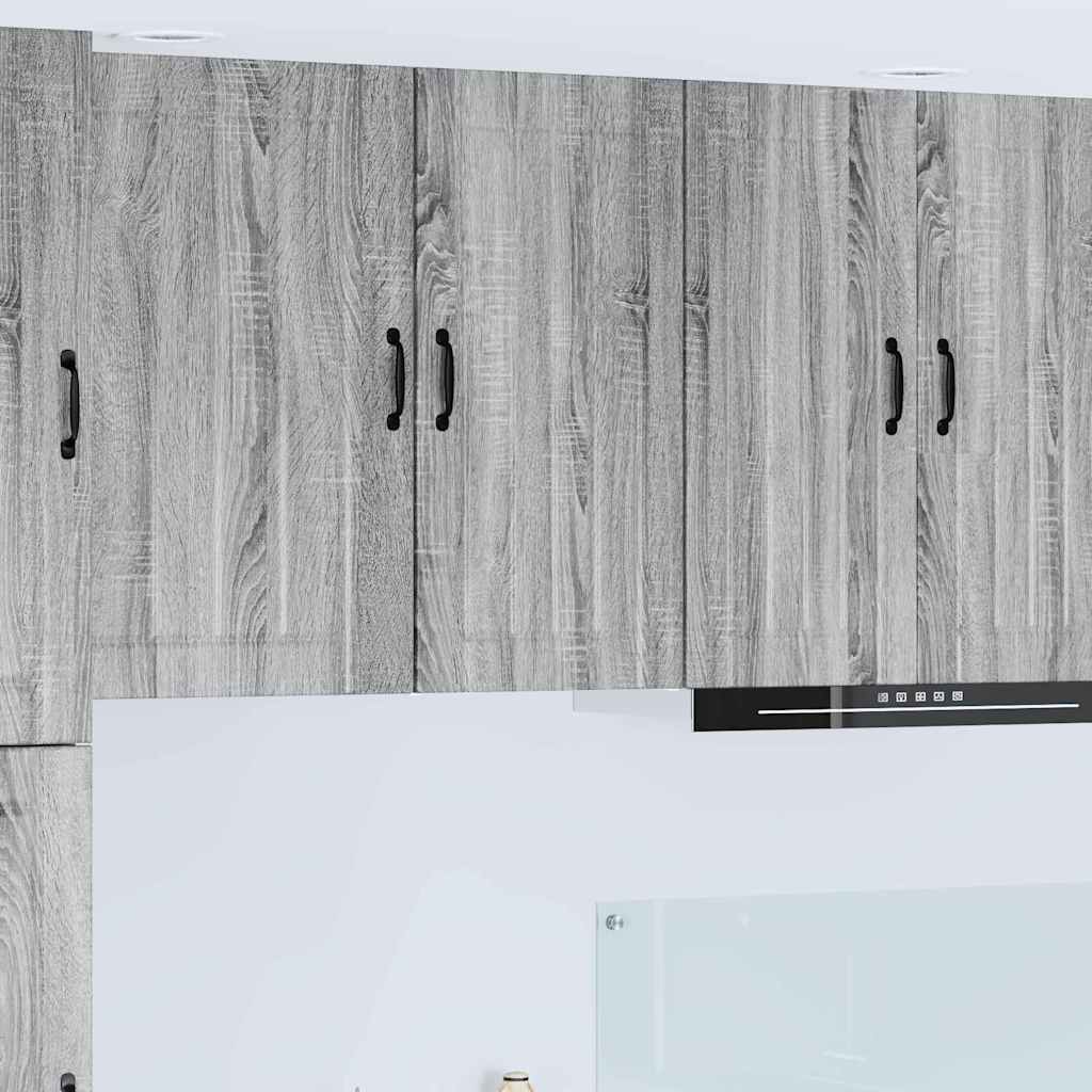vidaXL Küchenschrank Graues Sonoma 40 x 31 x 80 cm Holzwerkstoff