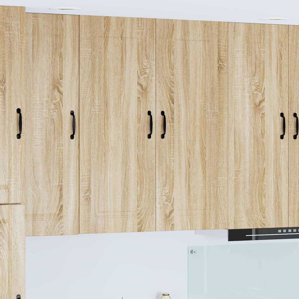 vidaXL Küchenwandschrank Sonoma-Eiche 80 x 31 x 100 cm Holzwerkstoff