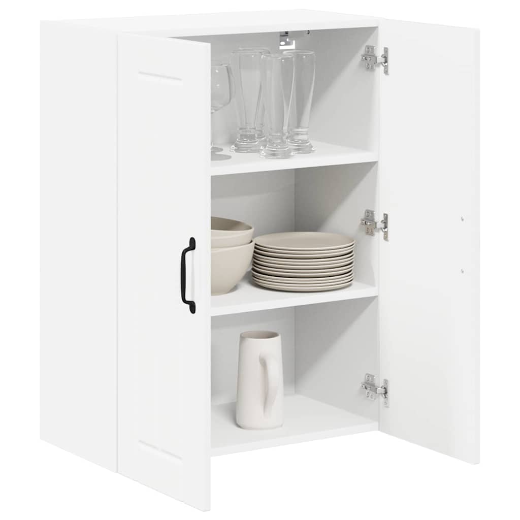 vidaXL Küchenschrank Hochglanz Weiß 60 x 31 x 80 cm Holzwerkstoff - Image 3