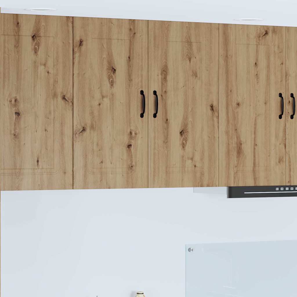 vidaXL Küchenwandschrank Artisan-Eiche 80 x 31 x 80 cm Holzwerkstoff