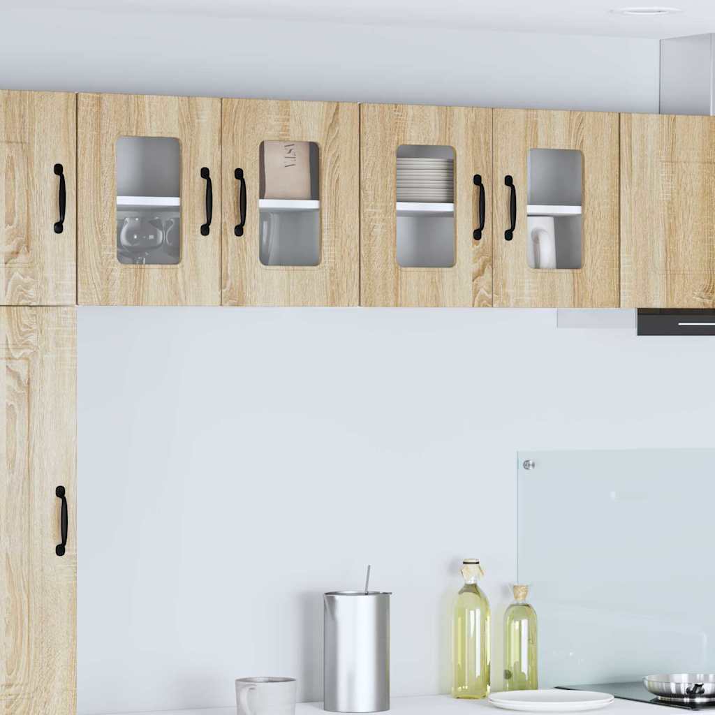 vidaXL Küchenwandschrank Sonoma-Eiche 60 x 31 x 40 cm Holzwerkstoff