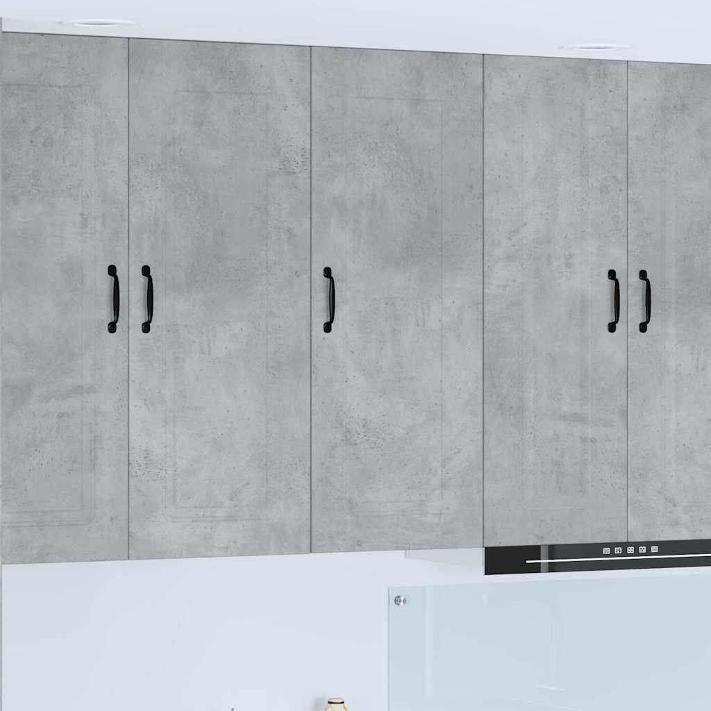 vidaXL Küchenwandschrank Beton Grau 40 x 31 x 100 cm Holzwerkstoff