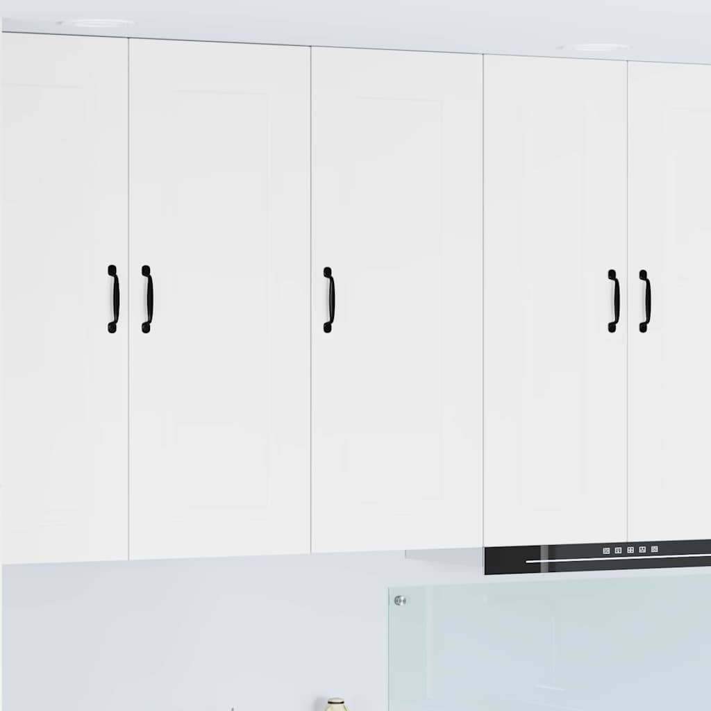 vidaXL Küchenwandschrank Hochglanz Weiß 40 x 31 x 100 cm Holzwerkstoff