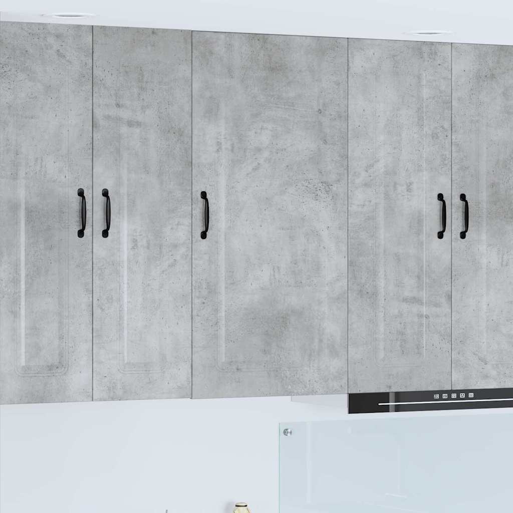 vidaXL Küchenwandschrank Beton Grau 50 x 31 x 100 cm Holzwerkstoff