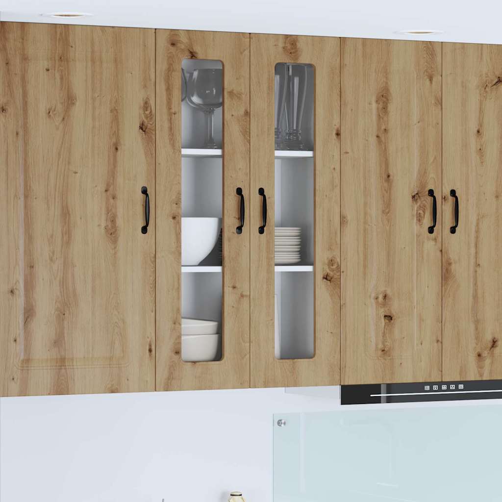 vidaXL Küchenwandschrank Artisan-Eiche 60 x 31 x 100 cm Holzwerkstoff
