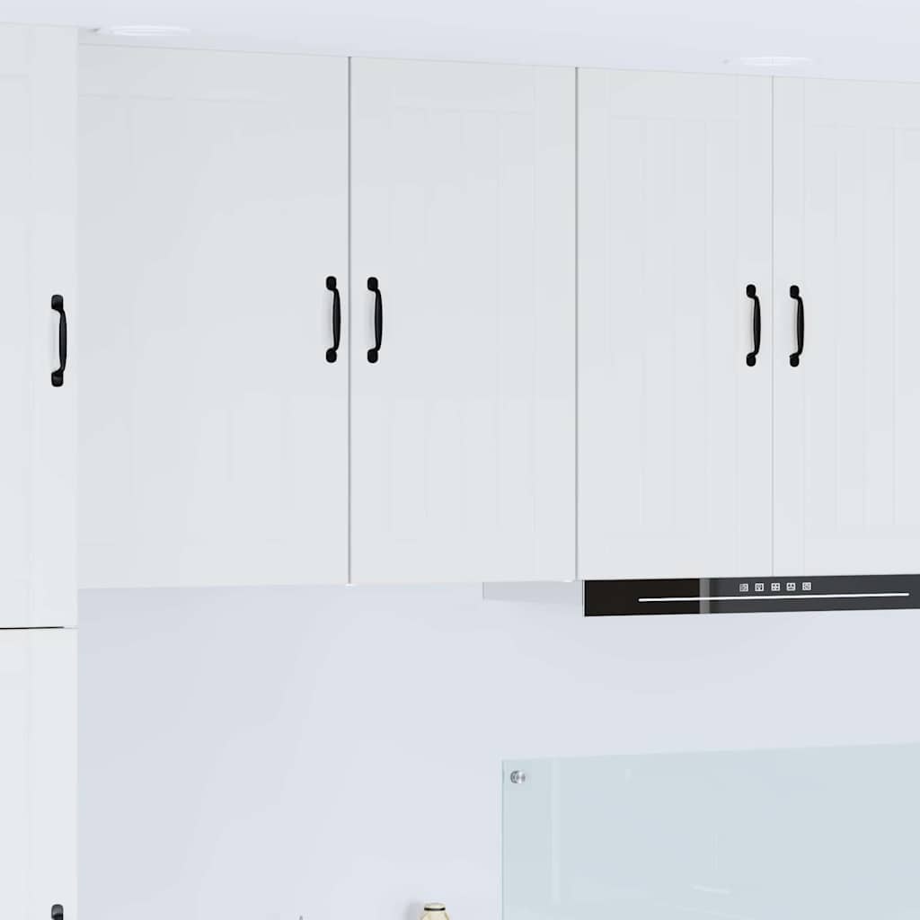 vidaXL Küchenschrank Hochglanz Weiß 40 x 31 x 80 cm Holzwerkstoff