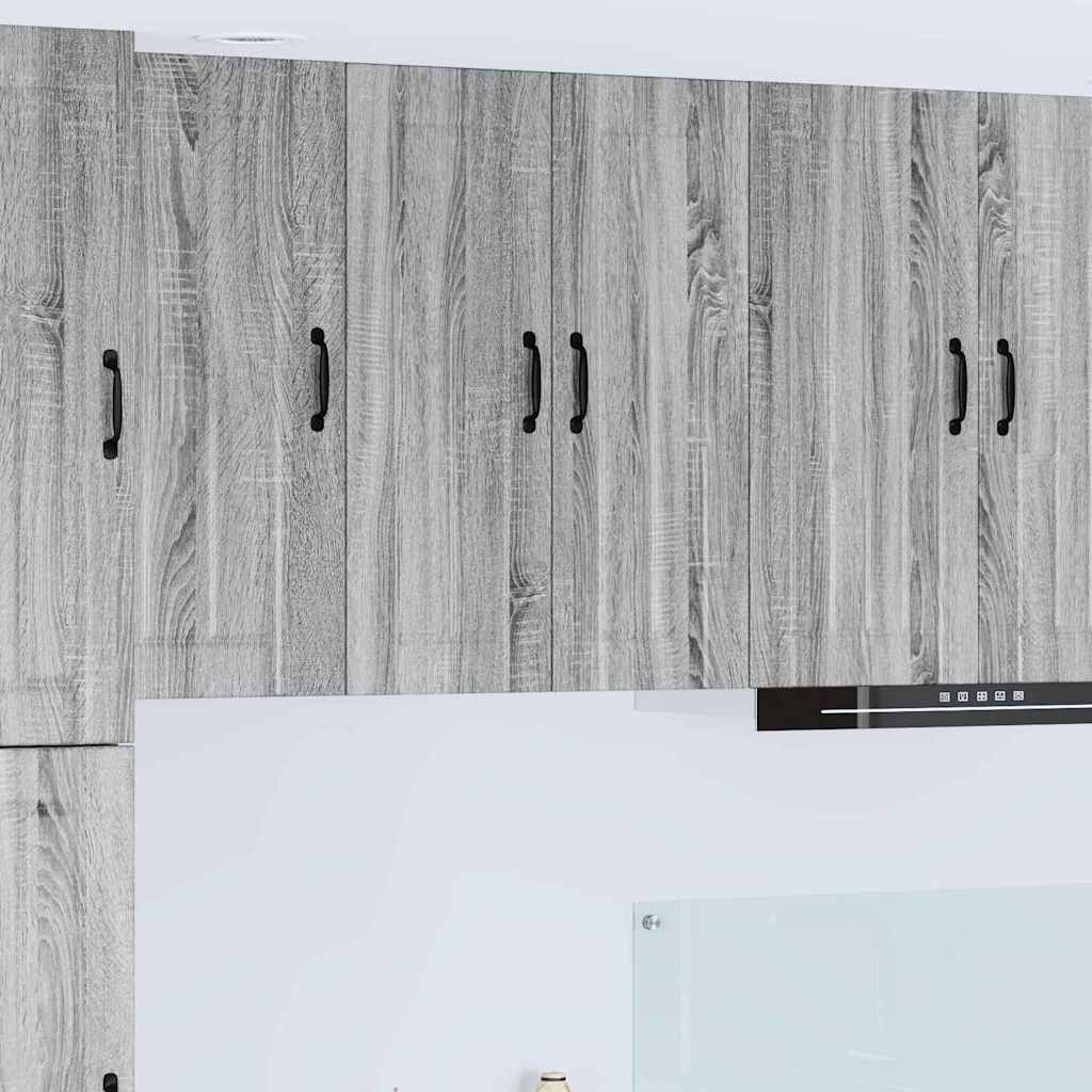 vidaXL Küchenschrank Graues Sonoma 60 x 31 x 80 cm Holzwerkstoff