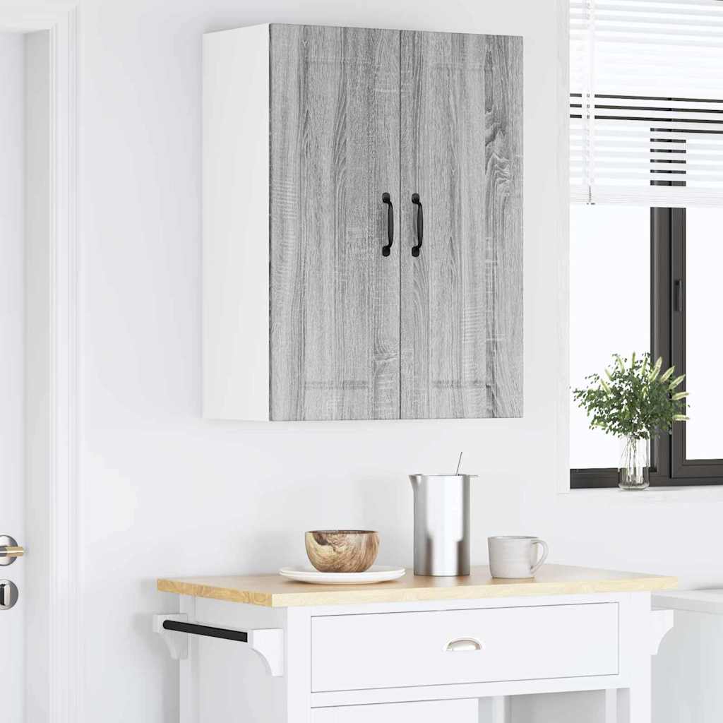 vidaXL Küchenschrank Graues Sonoma 60 x 31 x 80 cm Holzwerkstoff - Image 4