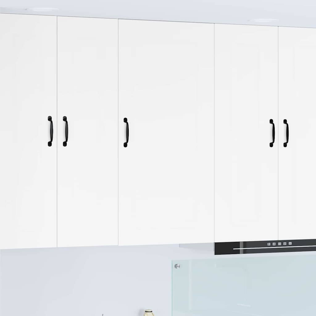 vidaXL Küchenwandschrank Hochglanz Weiß 50 x 31 x 100 cm Holzwerkstoff