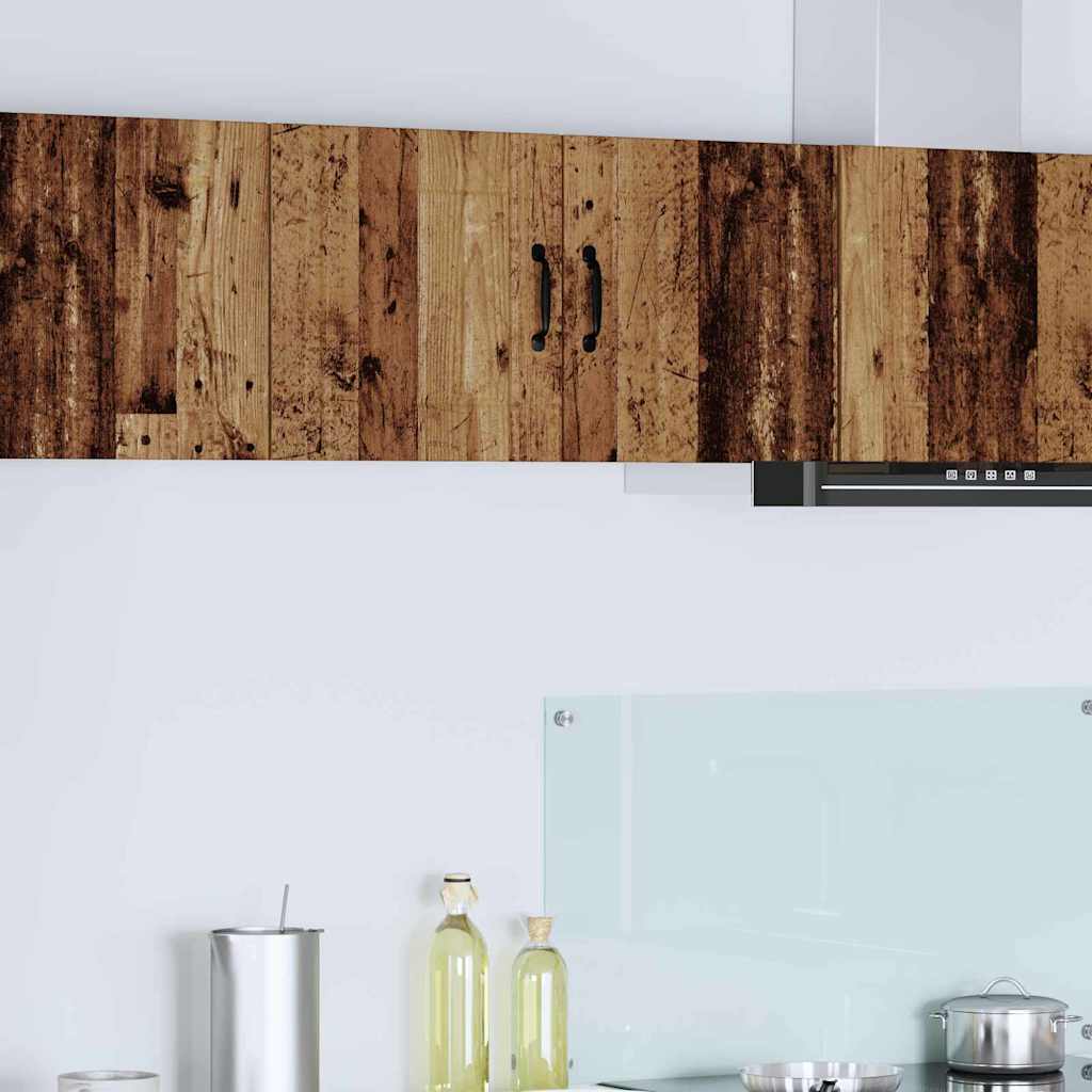 vidaXL Küchenschrank mit Regal Altholz 80 x 31 x 40 cm Holzwerkstoff