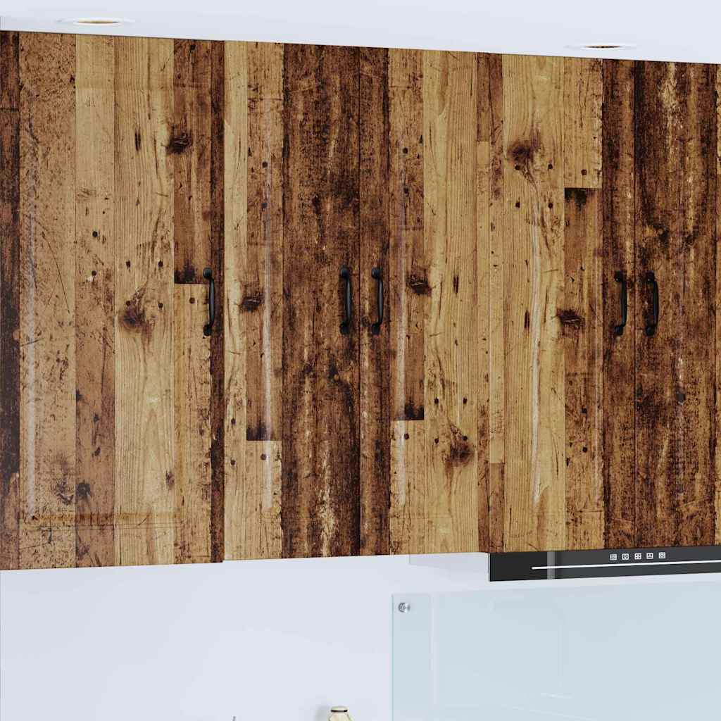 vidaXL Küchenwandschrank Altholz 60 x 31 x 100 cm Holzwerkstoff