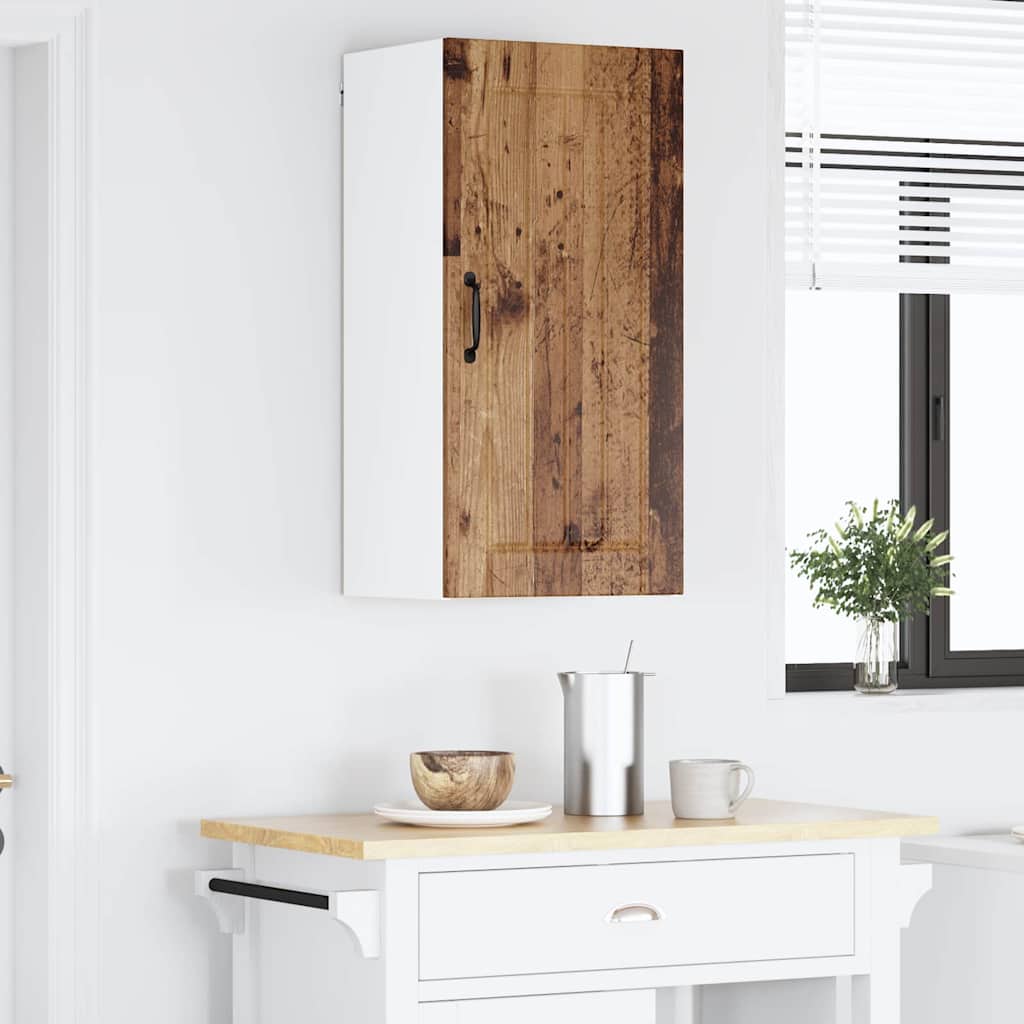 vidaXL Küchenschrank mit Regal Altholz 40 x 31 x 80 cm Holzwerkstoff - Image 4