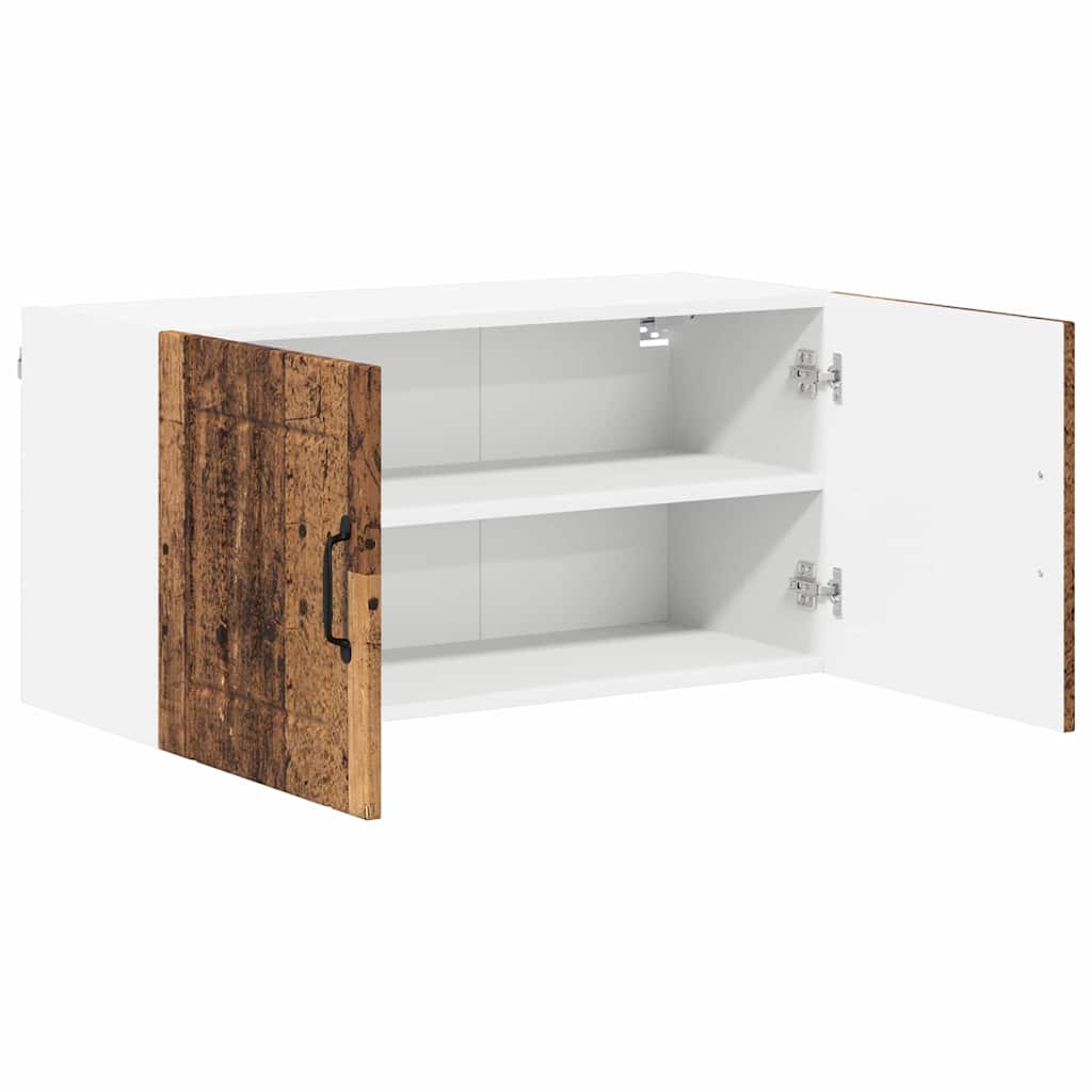 vidaXL Küchenschrank mit Regal Altholz 80 x 31 x 40 cm Holzwerkstoff - Image 5