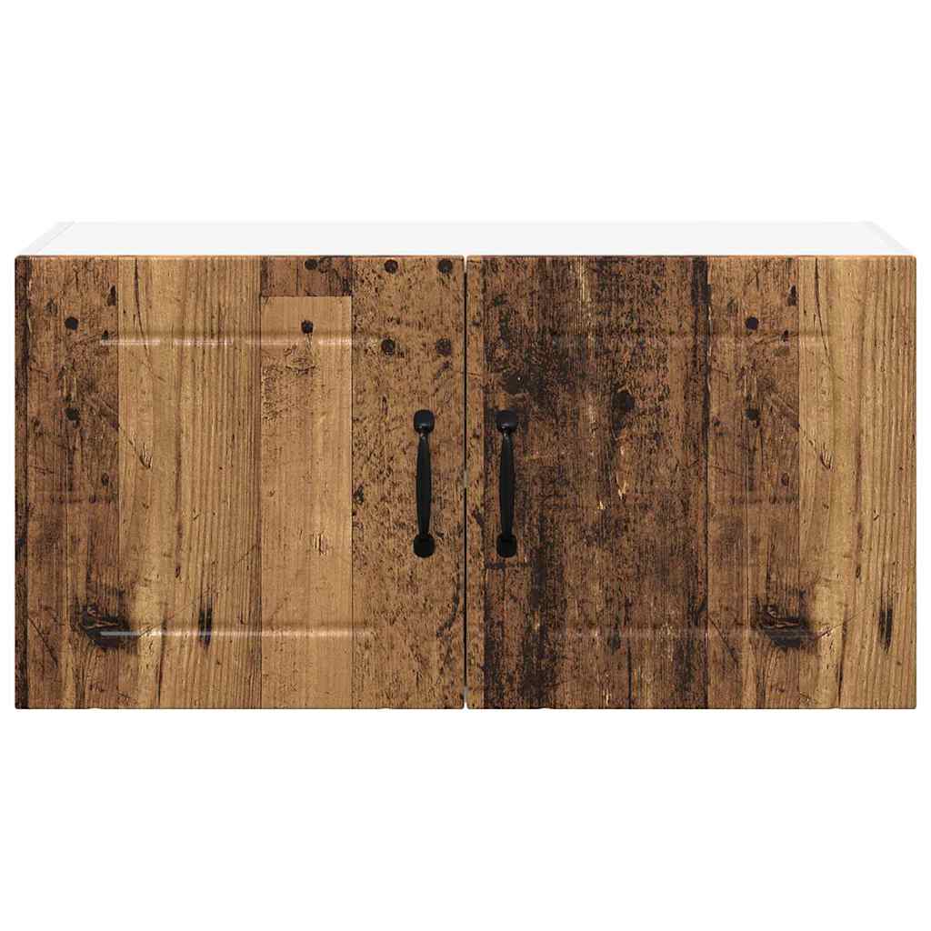vidaXL Küchenschrank mit Regal Altholz 80 x 31 x 40 cm Holzwerkstoff - Image 6