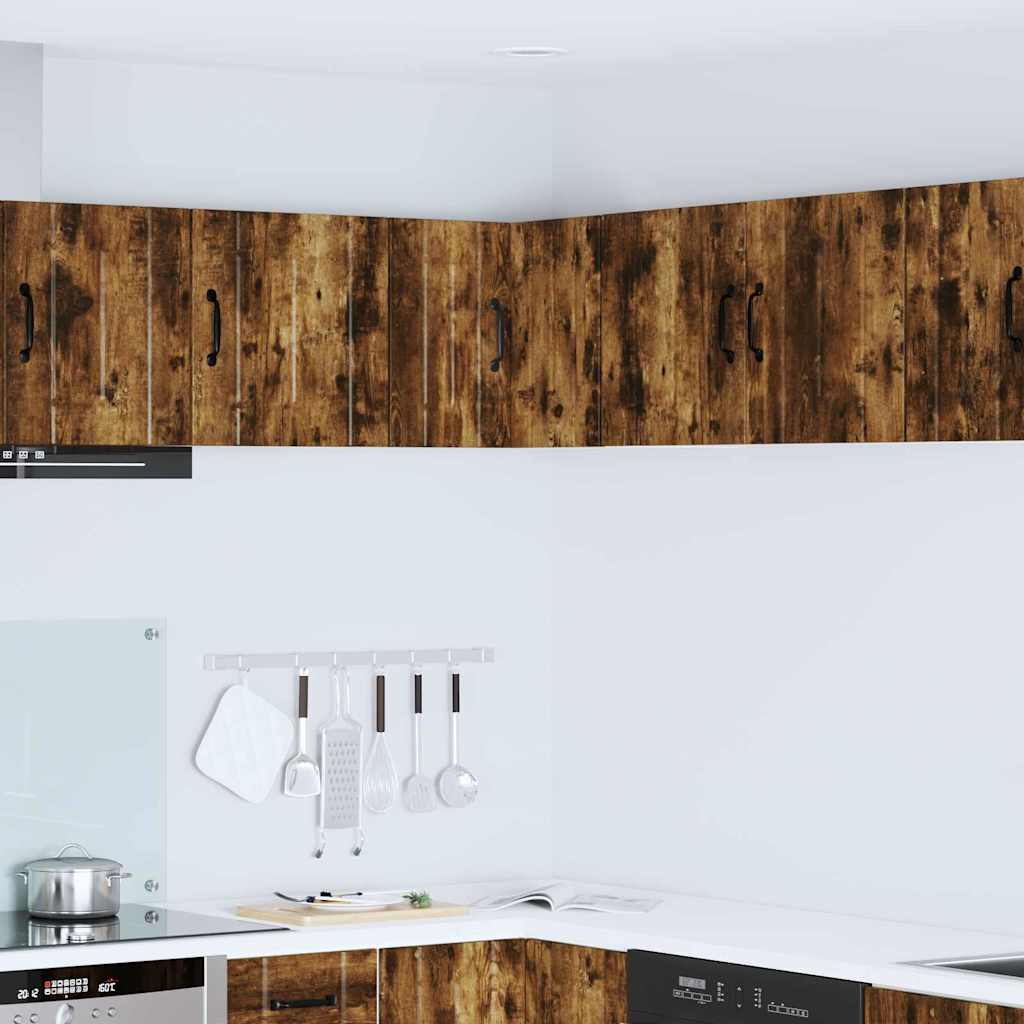 vidaXL Küchenschrank Geräucherte Eiche 57 x 57 x 40 cm Holzwerkstoff