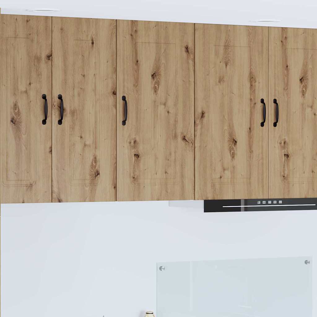 vidaXL Küchenwandschrank Artisan-Eiche 40 x 31 x 80 cm Holzwerkstoff