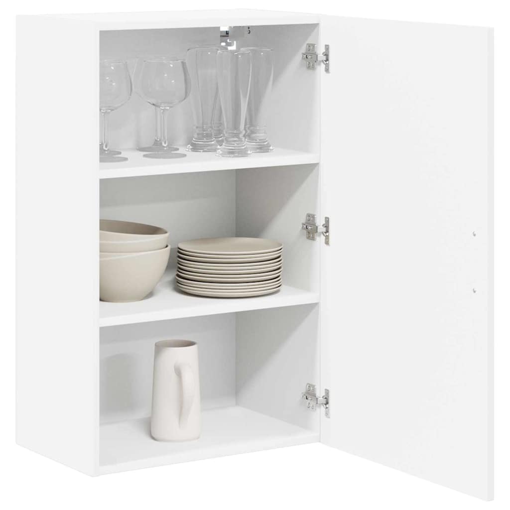 vidaXL Küchenschrank mit Regal Weiß 50 x 31 x 80 cm Holzwerkstoff - Image 3
