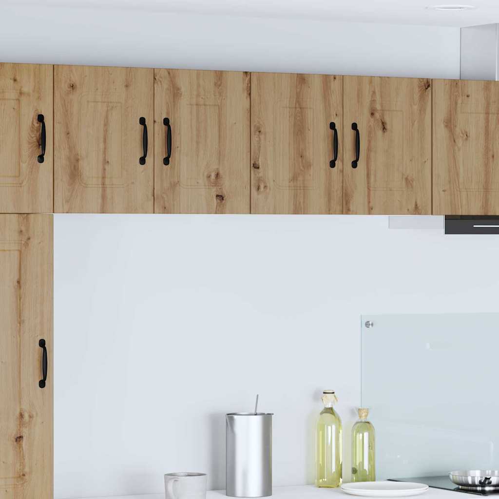 vidaXL Küchenwandschrank mit Regal 2 pcs Artisan-Eiche 60 x 31 x 40 cm