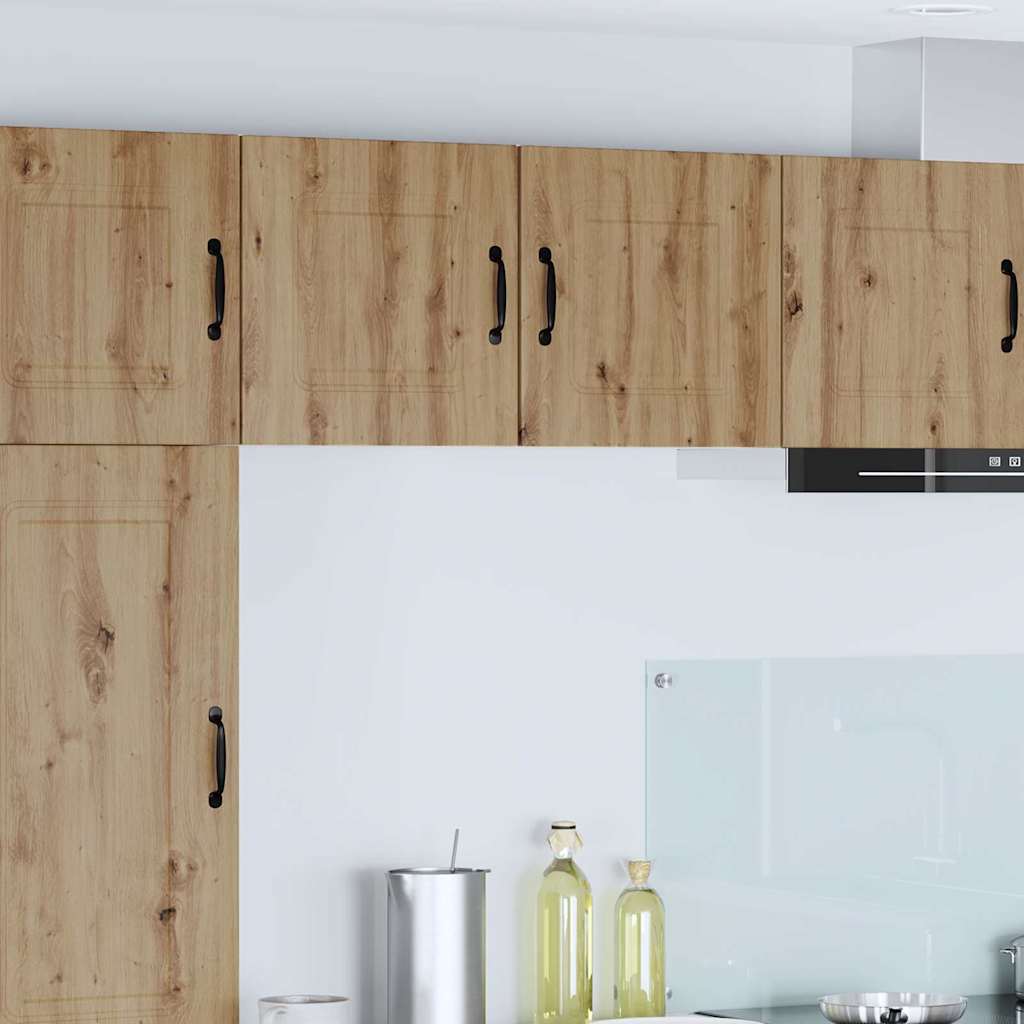 vidaXL Küchenwandschrank mit Regal 2 pcs Artisan-Eiche 40 x 31 x 40 cm