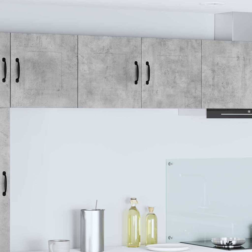 vidaXL Küchenwandschrank Beton Grau 80 x 31 x 40 cm Holzwerkstoff