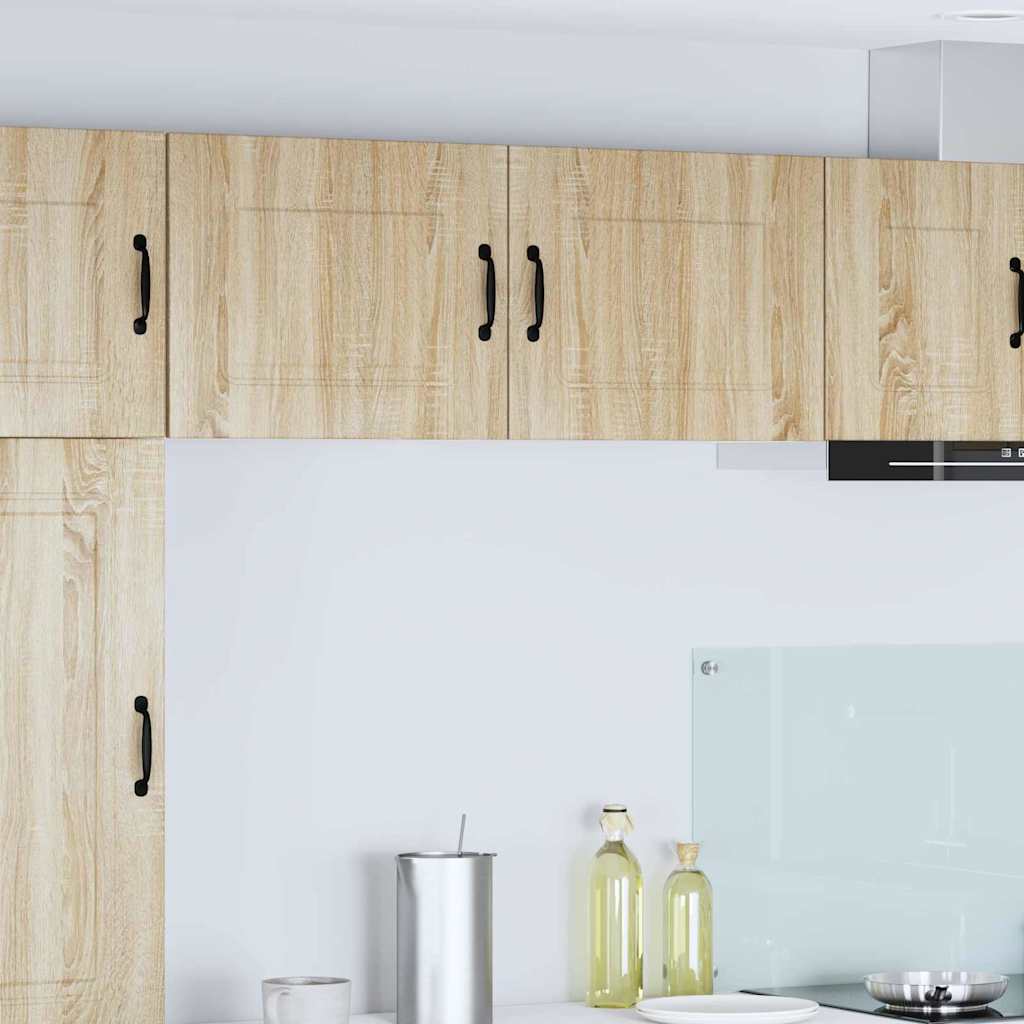 vidaXL Küchenwandschrank mit Regal 2 pcs Sonoma-Eiche 50 x 31 x 40 cm