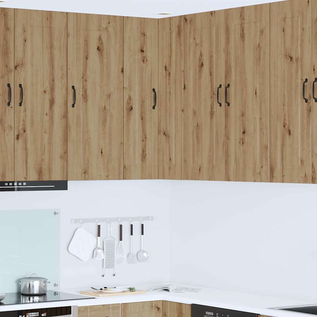vidaXL Küchenwandschrank Artisan-Eiche 57 x 57 x 100 cm Holzwerkstoff