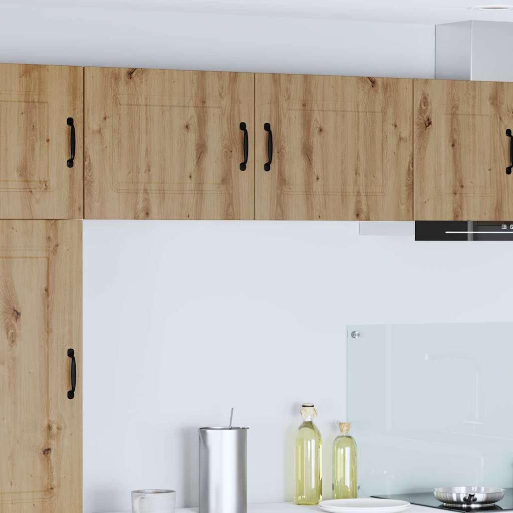vidaXL Küchenwandschrank mit Regal 2 pcs Artisan-Eiche 50 x 31 x 40 cm