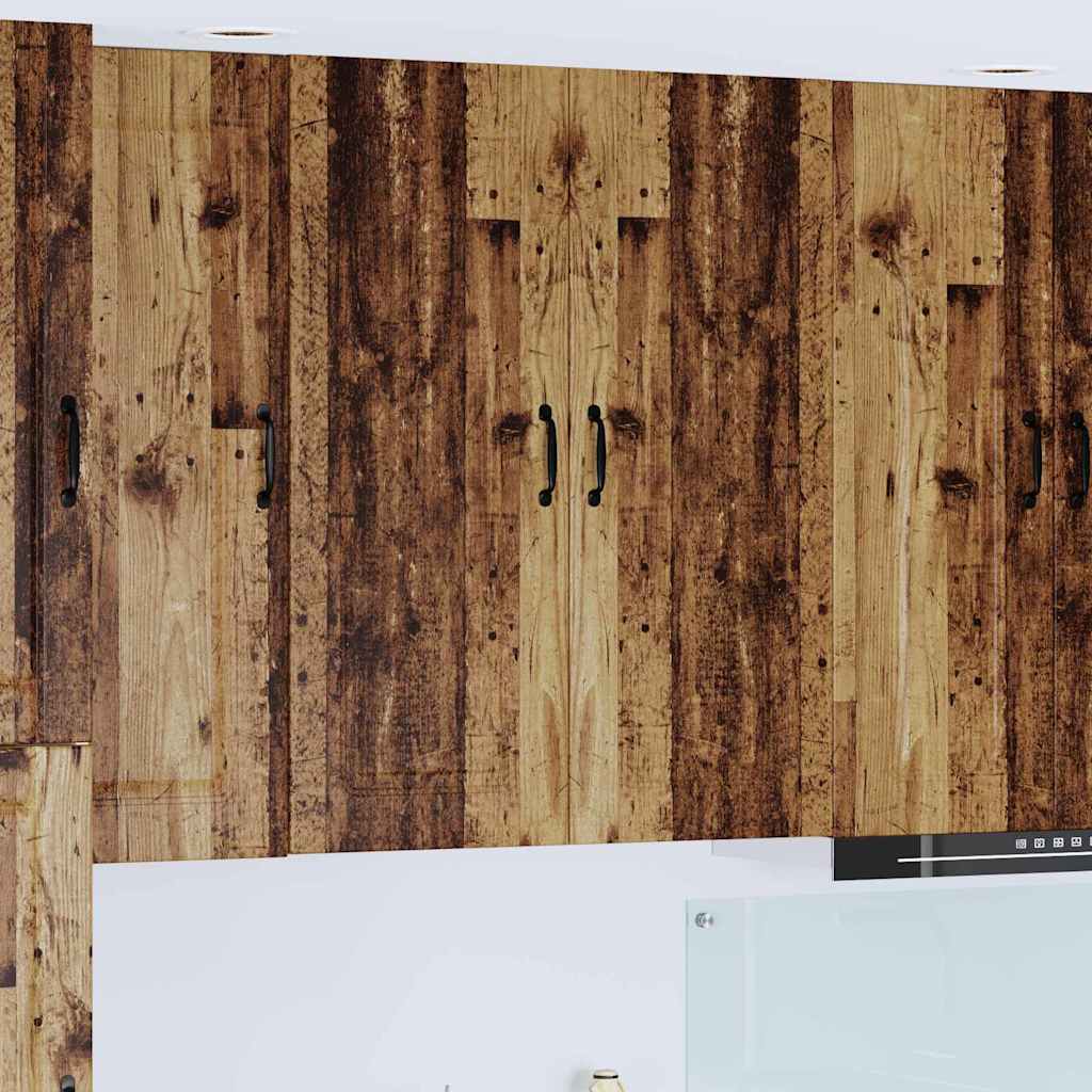 vidaXL Küchenwandschrank Altholz 80 x 31 x 100 cm Holzwerkstoff