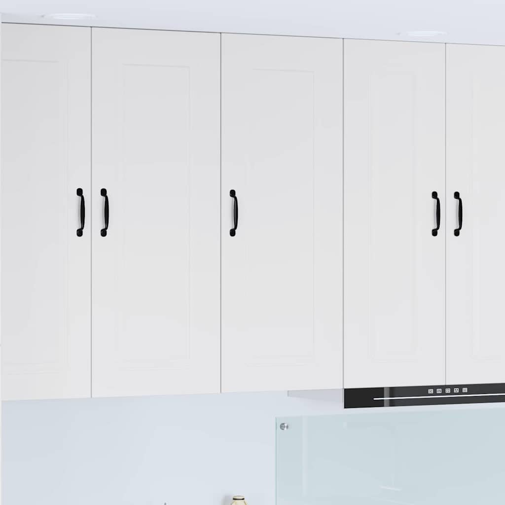 vidaXL Küchenwandschrank mit Regal Weiß 40 x 31 x 100 cm Holzwerkstoff