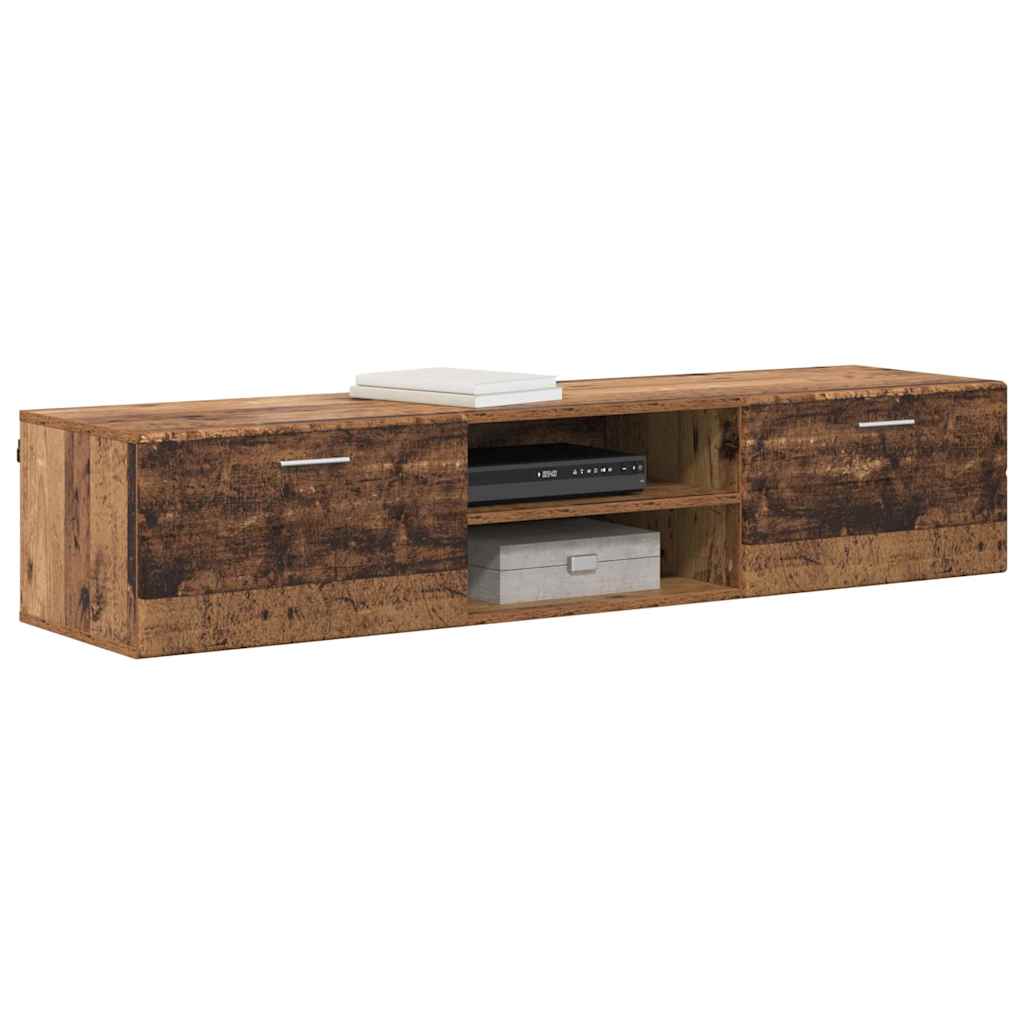 vidaXL Holzschrank Wandmontiert Altholz 150 x 39 x 30 cm Holzwerkstoff - Image 3