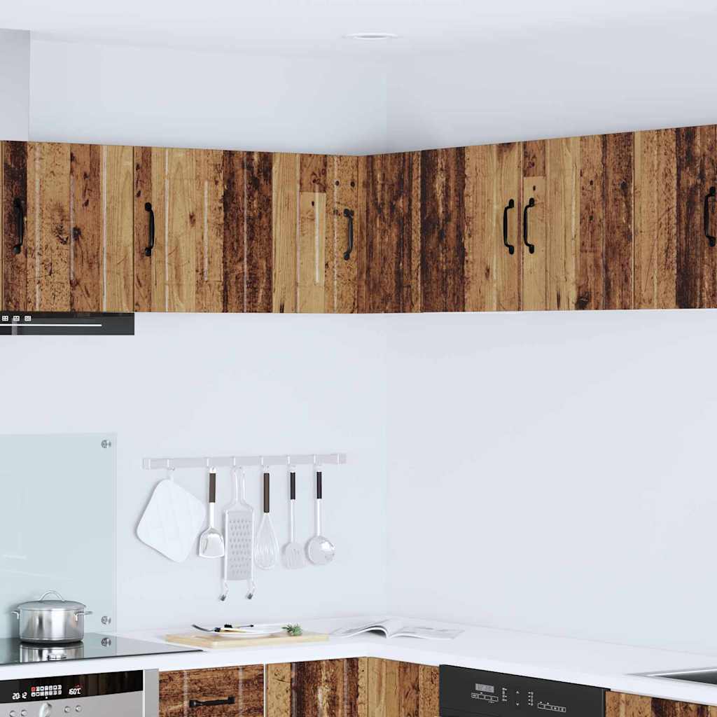 vidaXL Küchenschrank mit Regal Altholz 57 x 57 x 40 cm Holzwerkstoff