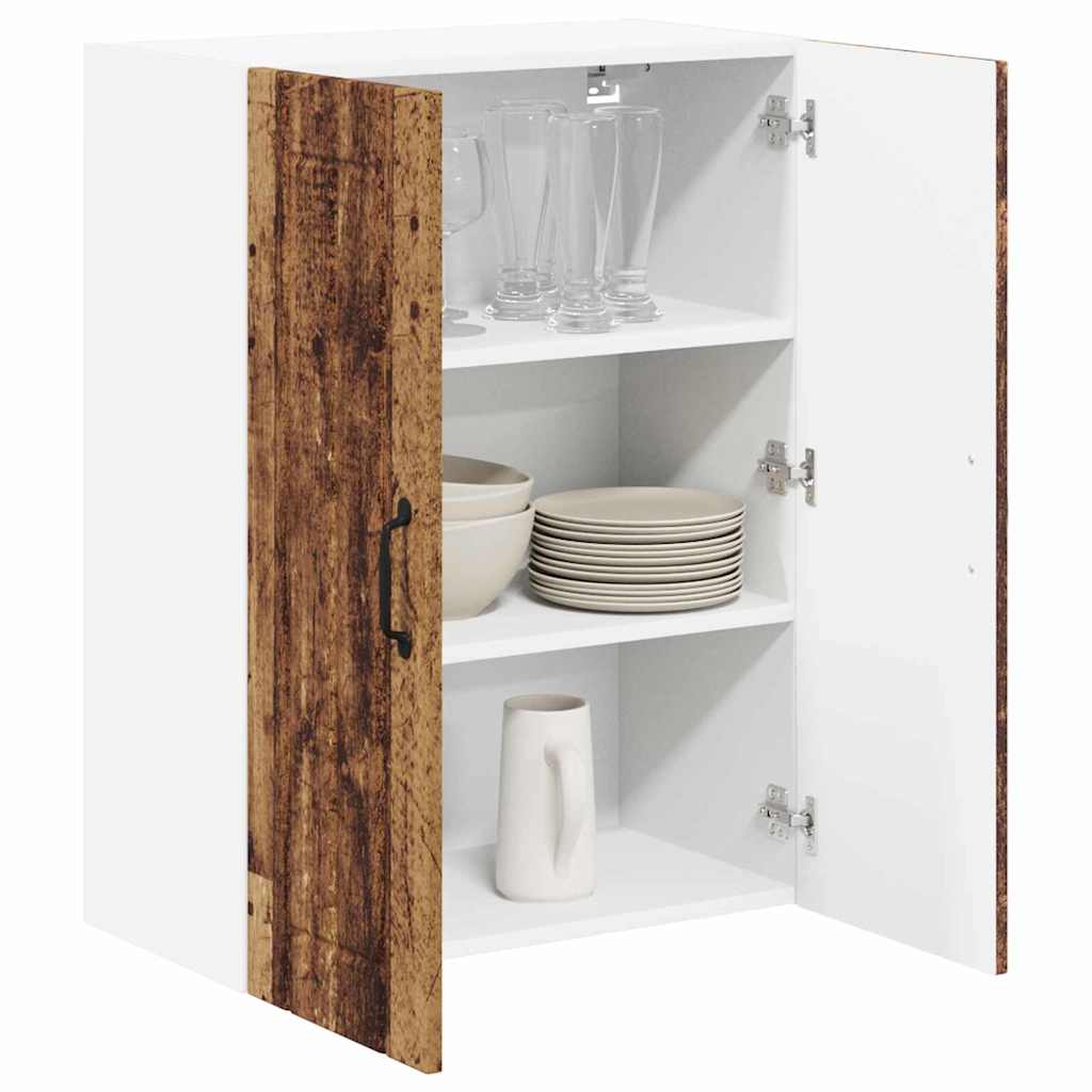 vidaXL Küchenschrank mit Regal Altholz 60 x 31 x 80 cm Holzwerkstoff - Image 3