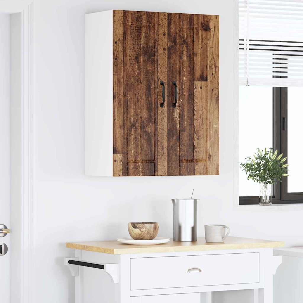 vidaXL Küchenschrank mit Regal Altholz 60 x 31 x 80 cm Holzwerkstoff - Image 4