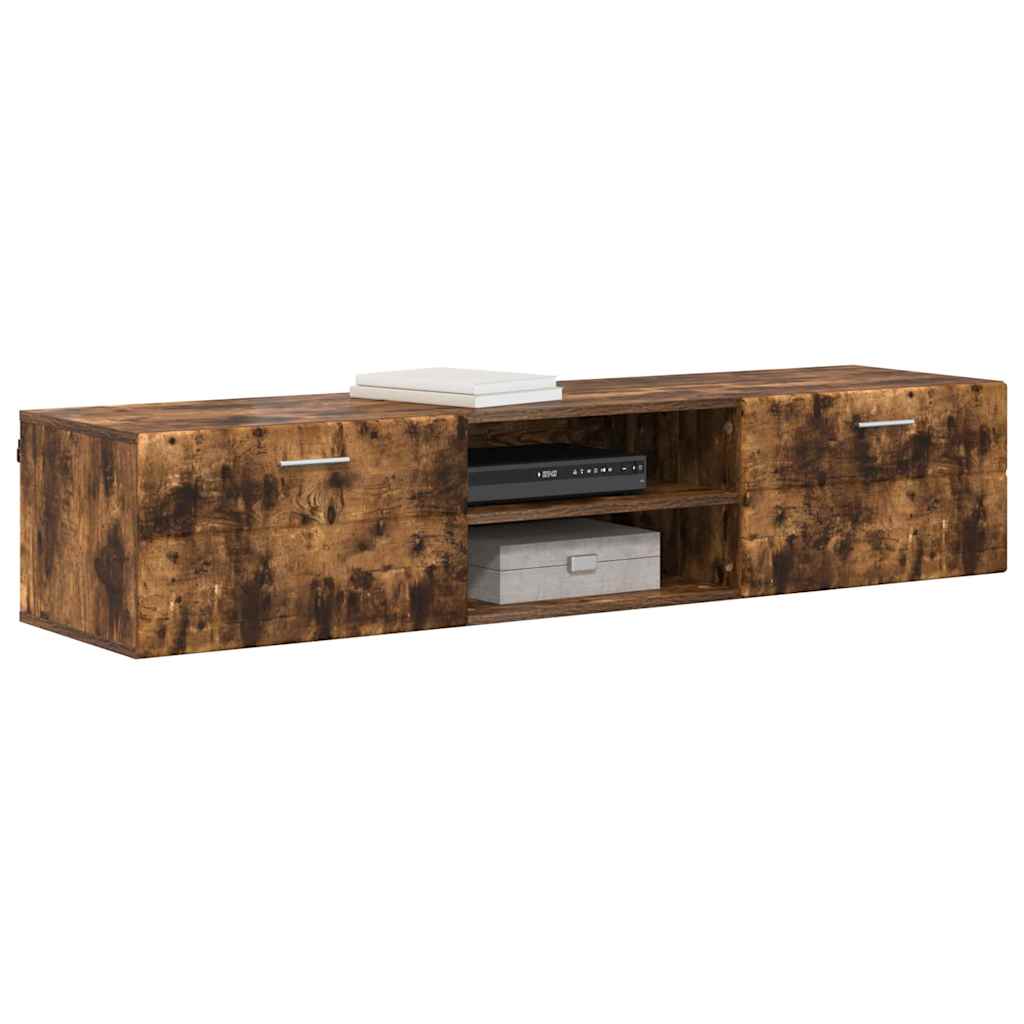 vidaXL Holzschrank Geräucherte Eiche 150 x 39 x 30 cm Holzwerkstoff - Image 3